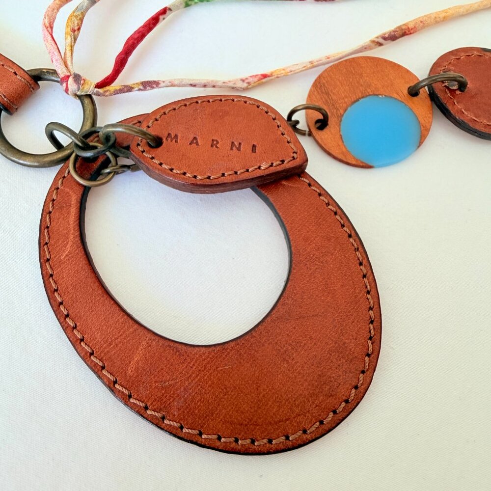 Marni Leather Bag Charm - Picture 3 of 14